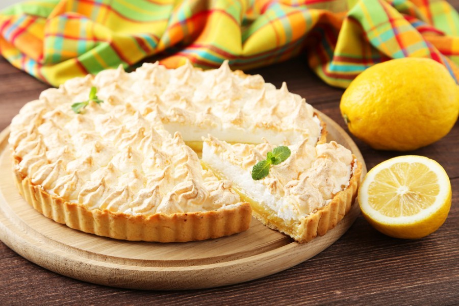 Quelle est la particularité de la tarte au citron meringuée Conticini ?